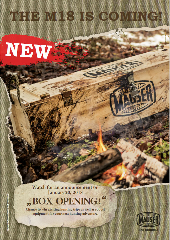Mauser M18 January 2018 Box Opening